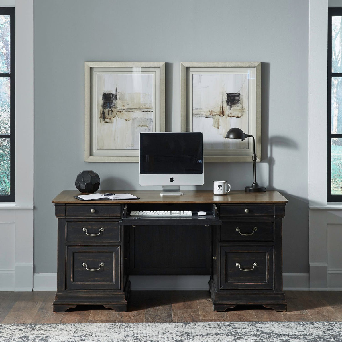532-HO105T - Jr Executive Desk Top - Liberty Furniture