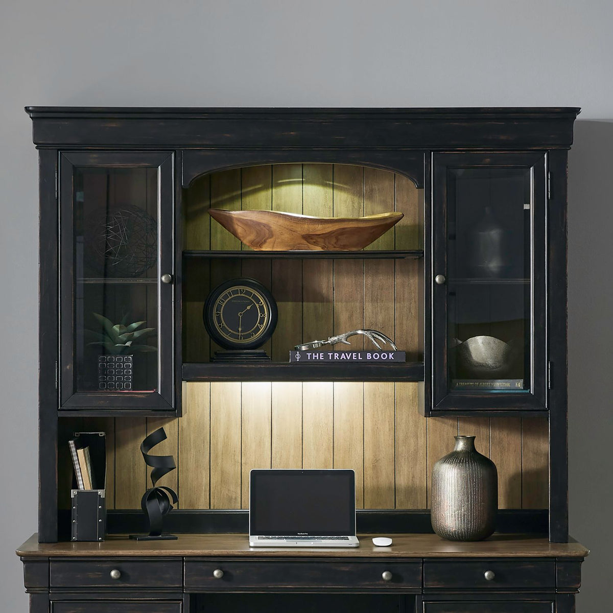532-HO131 - Jr Executive Credenza Hutch - Liberty Furniture