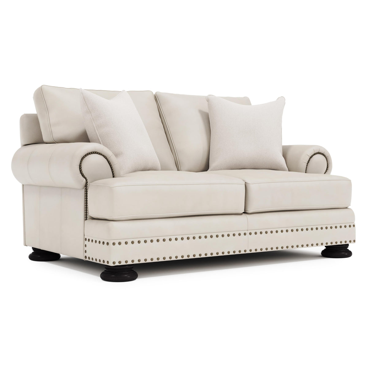 Foster Leather Loveseat