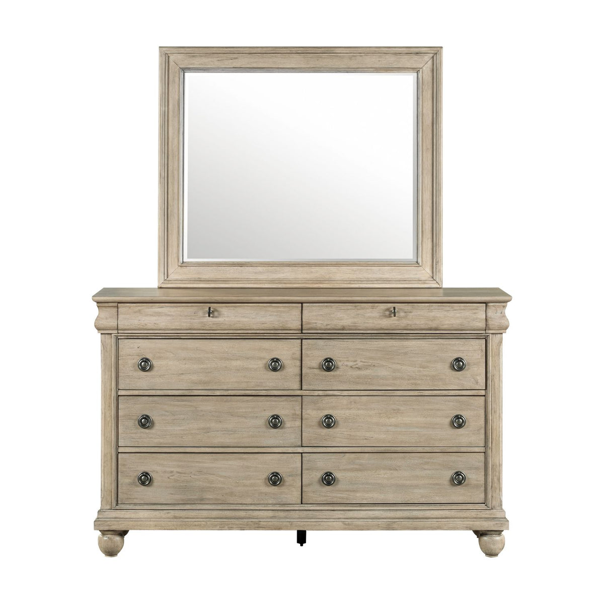 589WT-BR-DM - Dresser & Mirror - Liberty Furniture