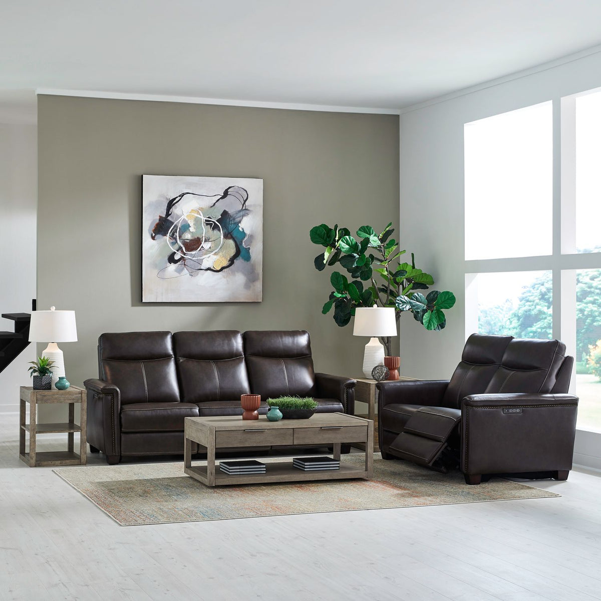 6002CA-UPH-SOLO - Sofa & Loveseat - Liberty Furniture