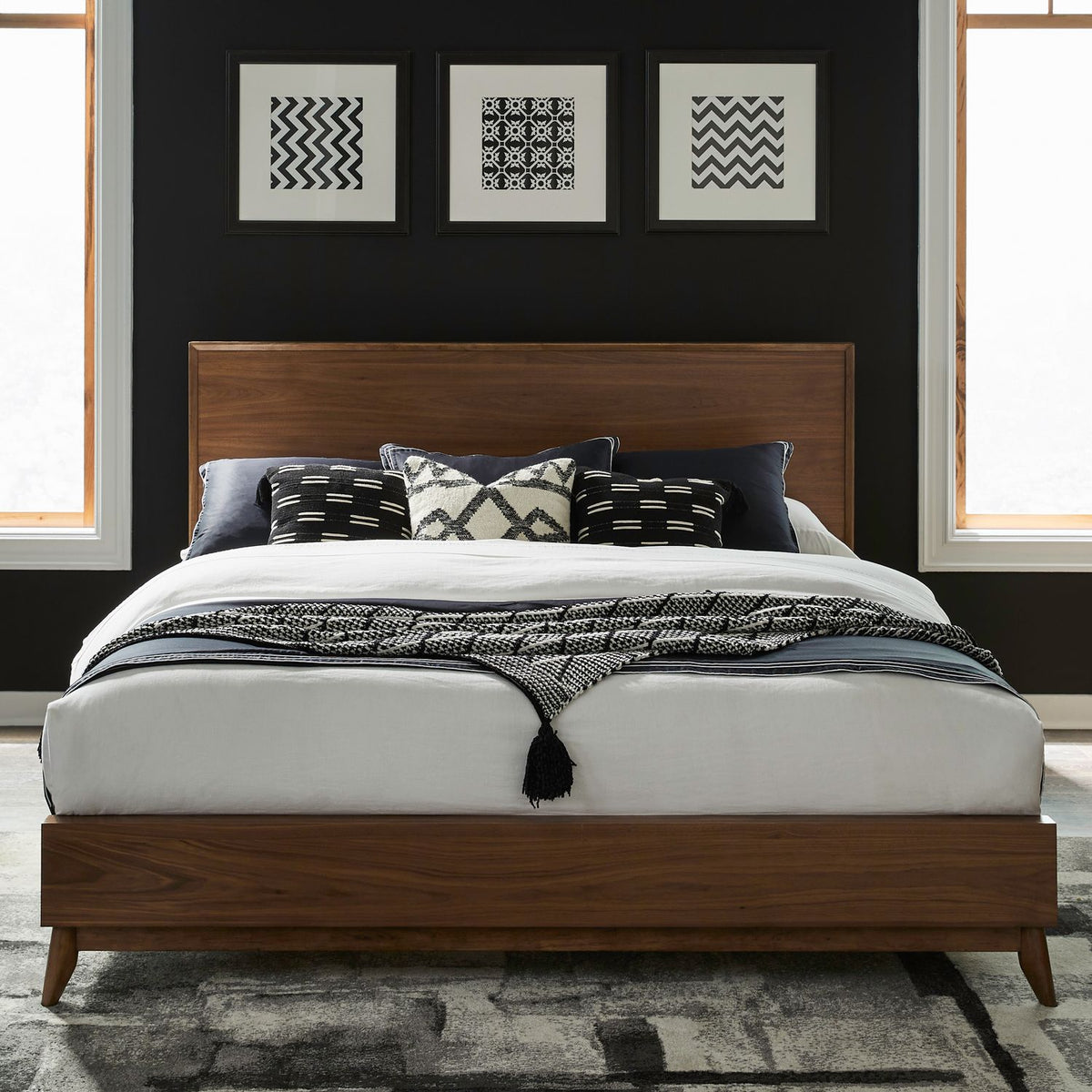 604-BR-KPL - King Platform Bed - Liberty Furniture