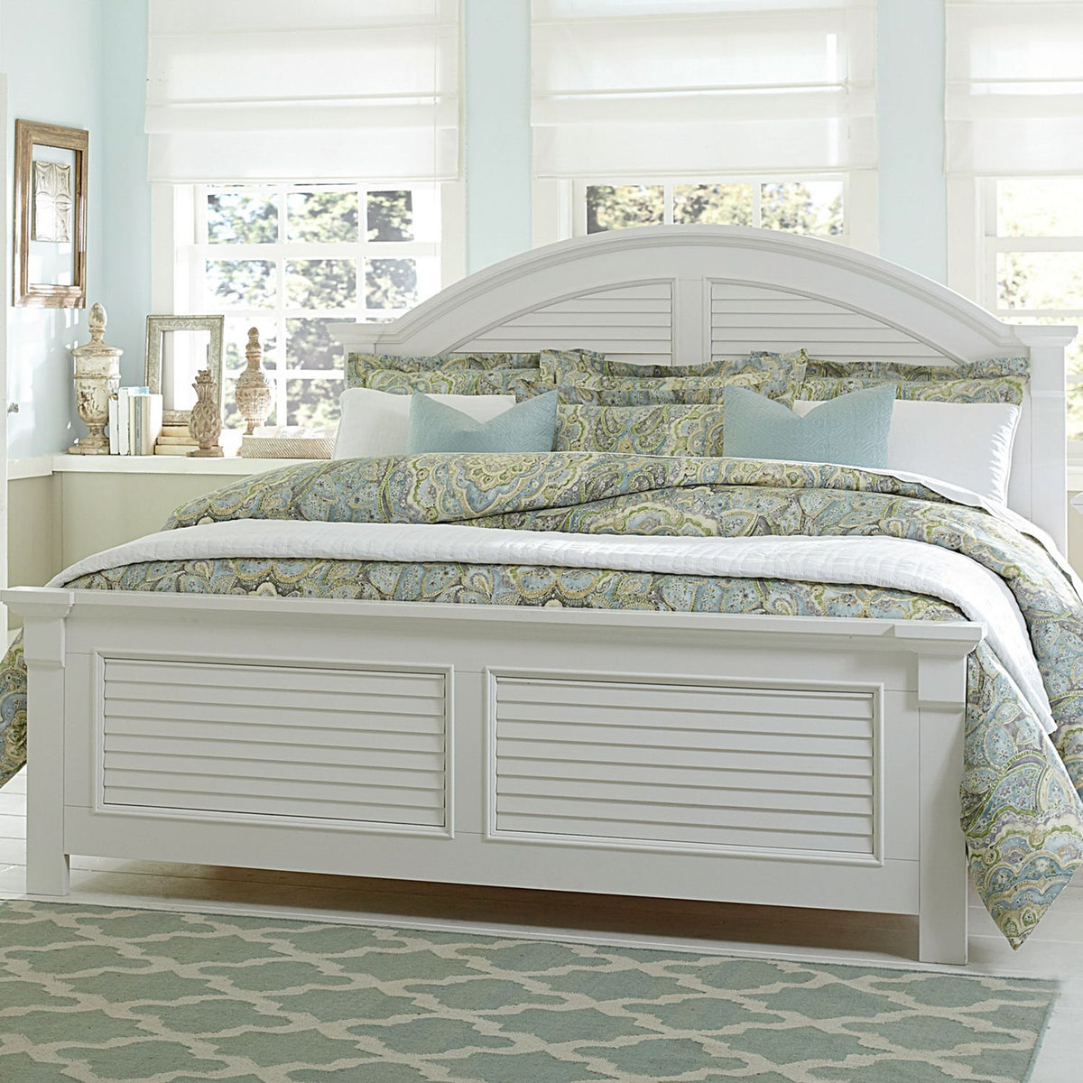 607-BR-KPB - King Panel Bed - Liberty Furniture