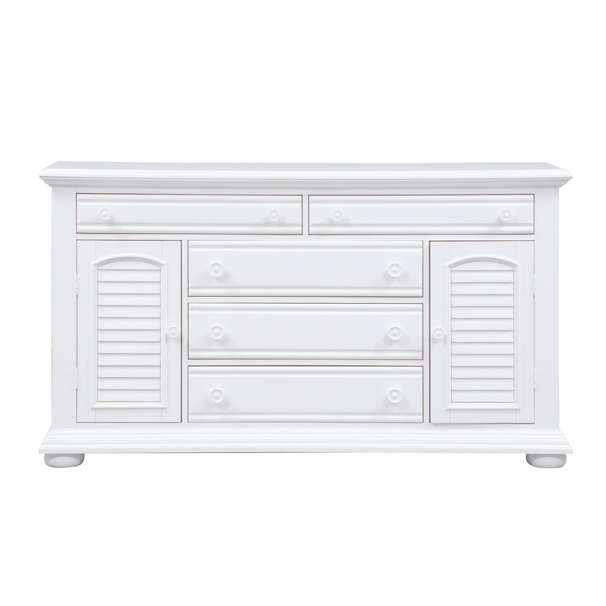 607-BR32 - 2 Door 5 Drawer Dresser - Liberty Furniture