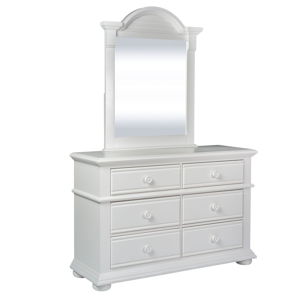 607-YBR-DM - Dresser & Mirror - Liberty Furniture