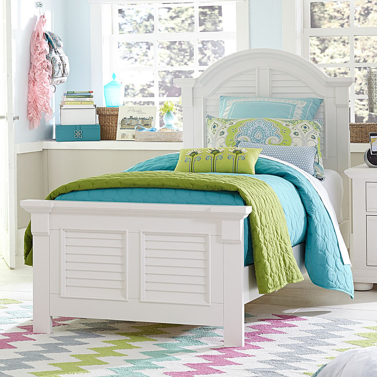 607-YBR-FPB - Full Panel Bed - Liberty Furniture