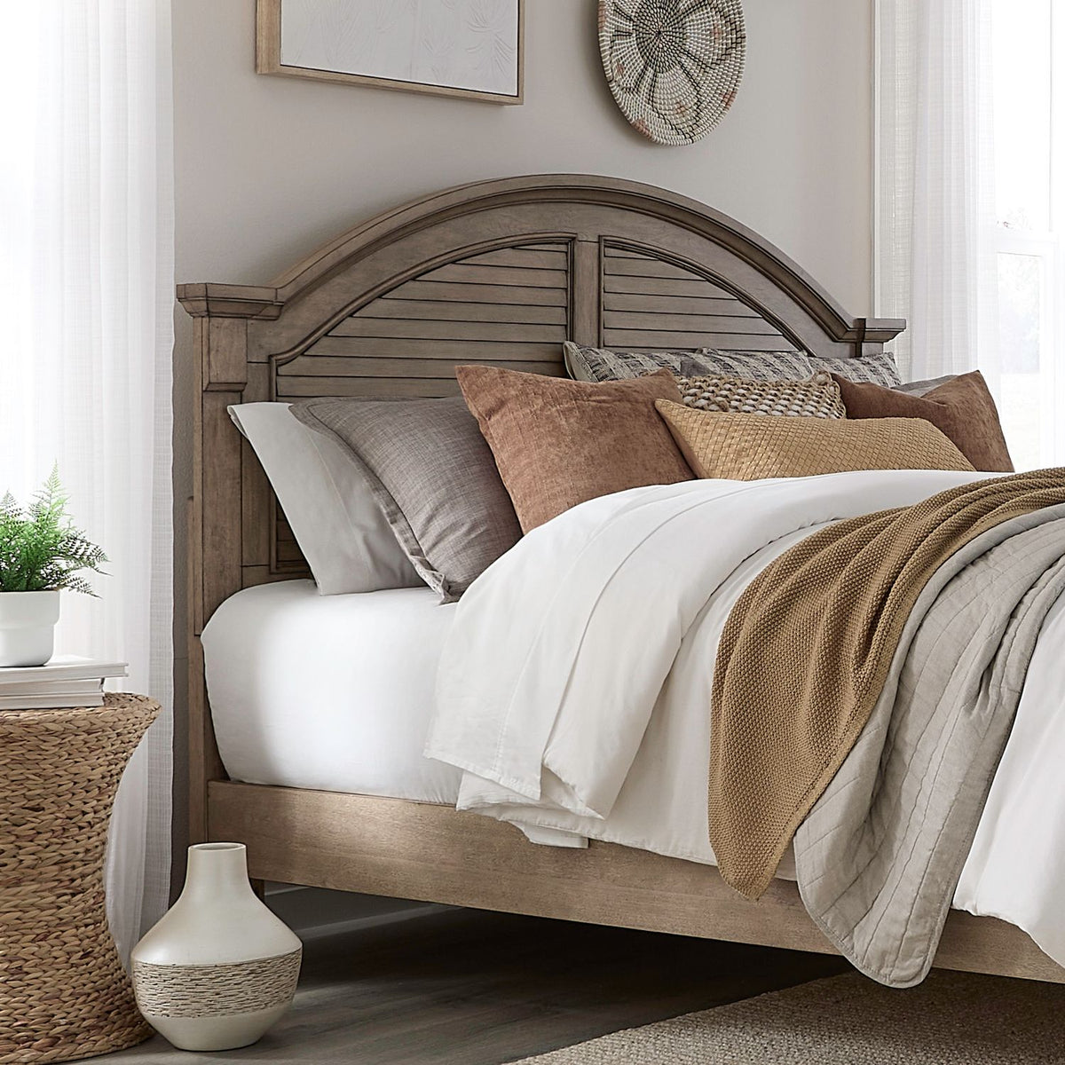 607N-BR14 - Queen Panel Footboard - Liberty Furniture