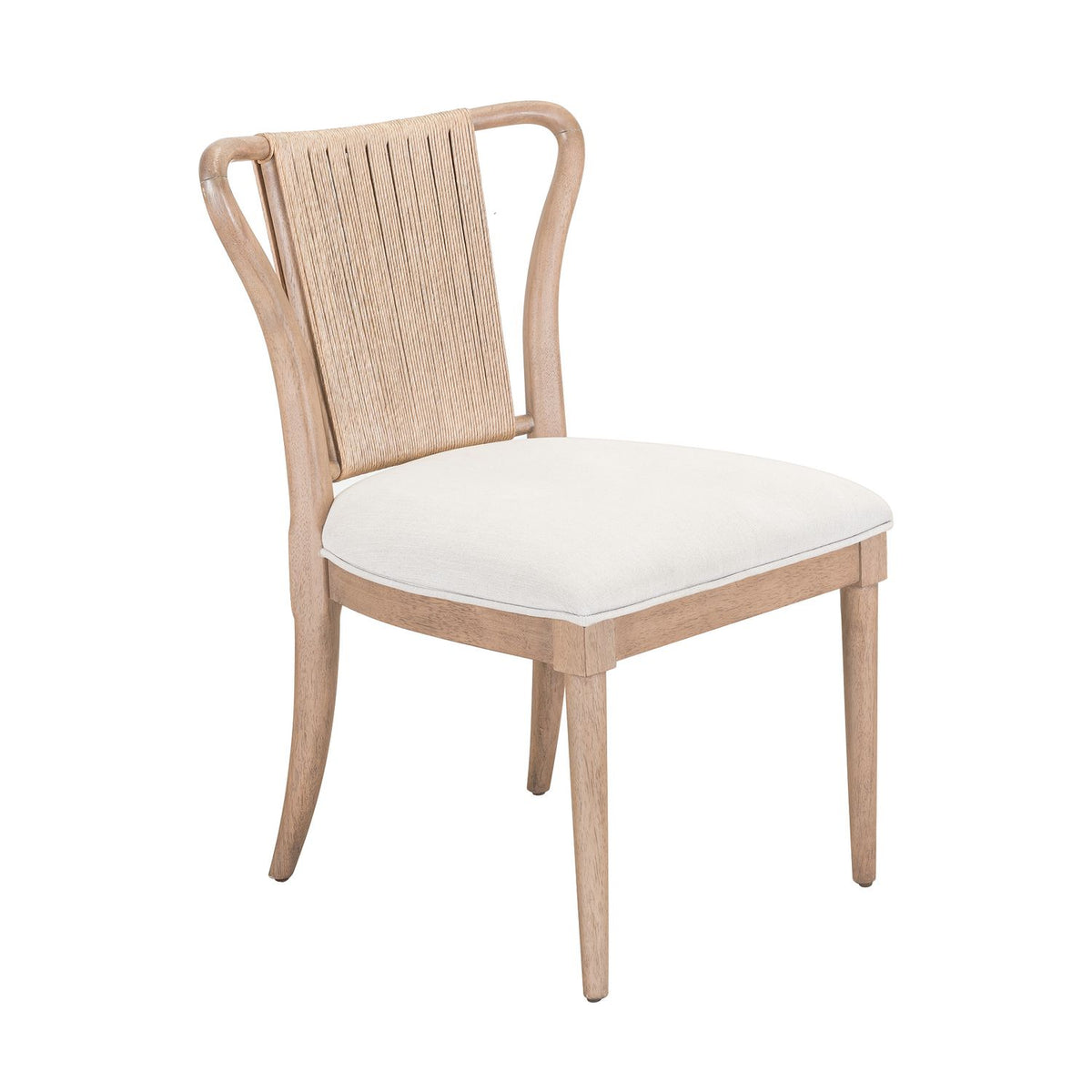 611-C9501S - Shaped Corded Back Side Chair (RTA) - Liberty Furniture