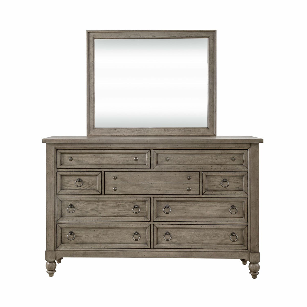 615-BR-DM - Dresser & Mirror - Liberty Furniture