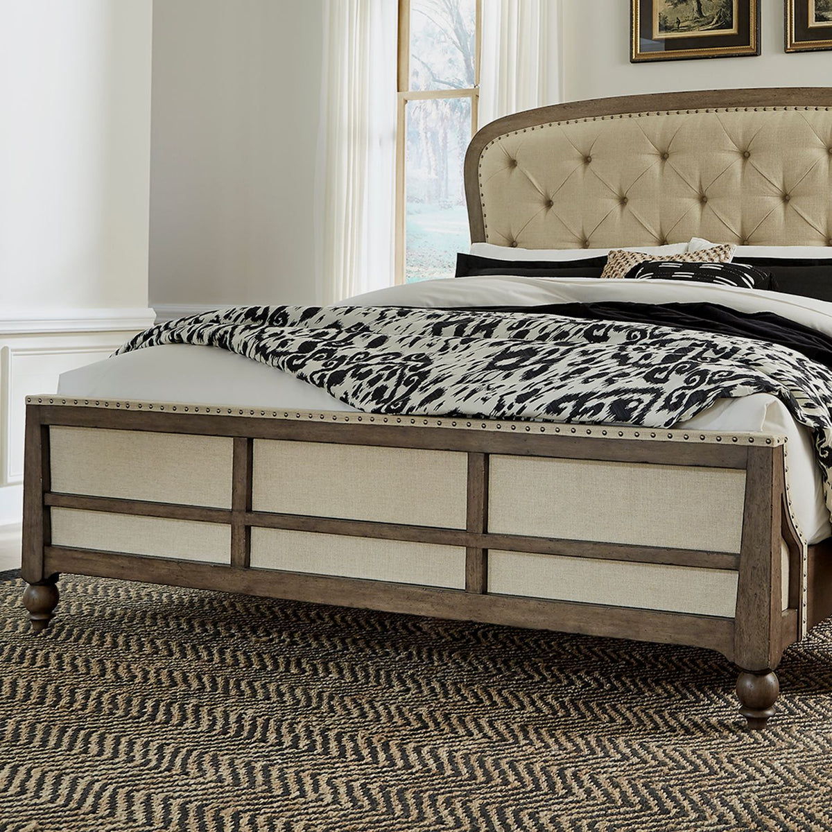 615-BR16FUS - King Uph Shelter Footboard - Liberty Furniture