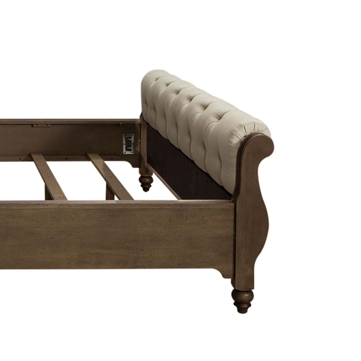 615-BR22FU - King Uph Sleigh Footboard - Liberty Furniture