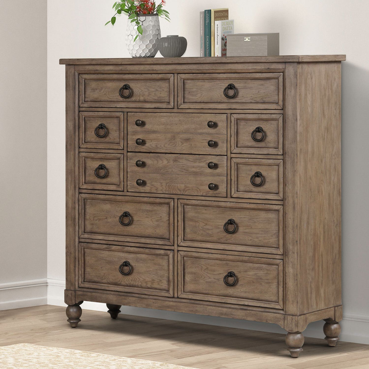 615-BR32 - 12 Drawer Chesser - Liberty Furniture
