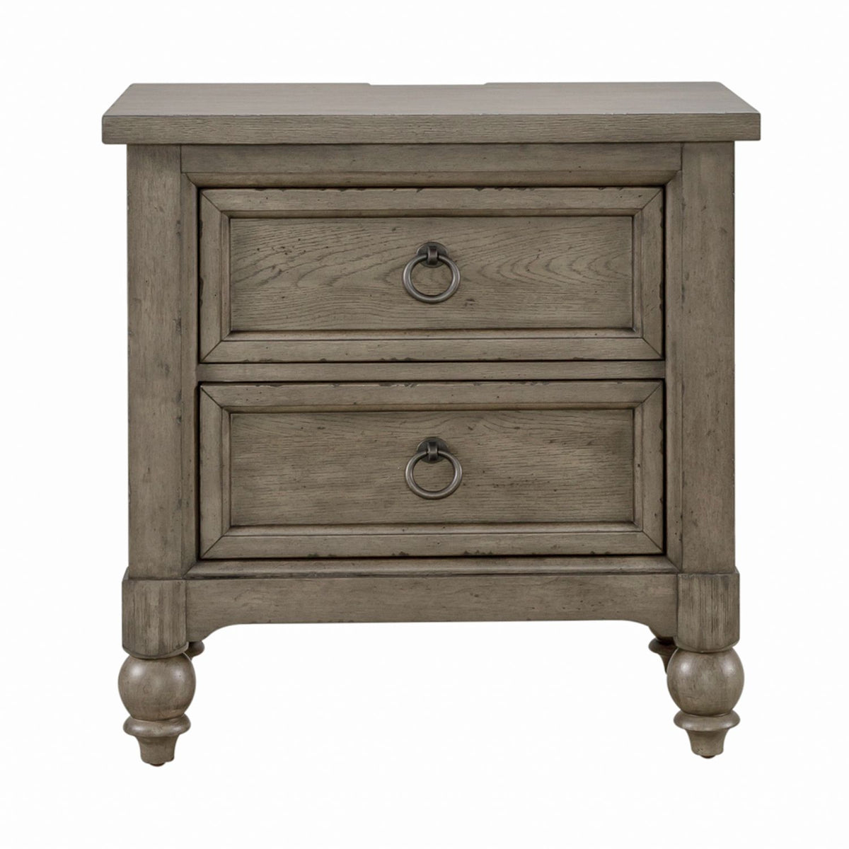 615-BR61 - 2 Drawer Night Stand w/ Charging Station - Liberty Furniture