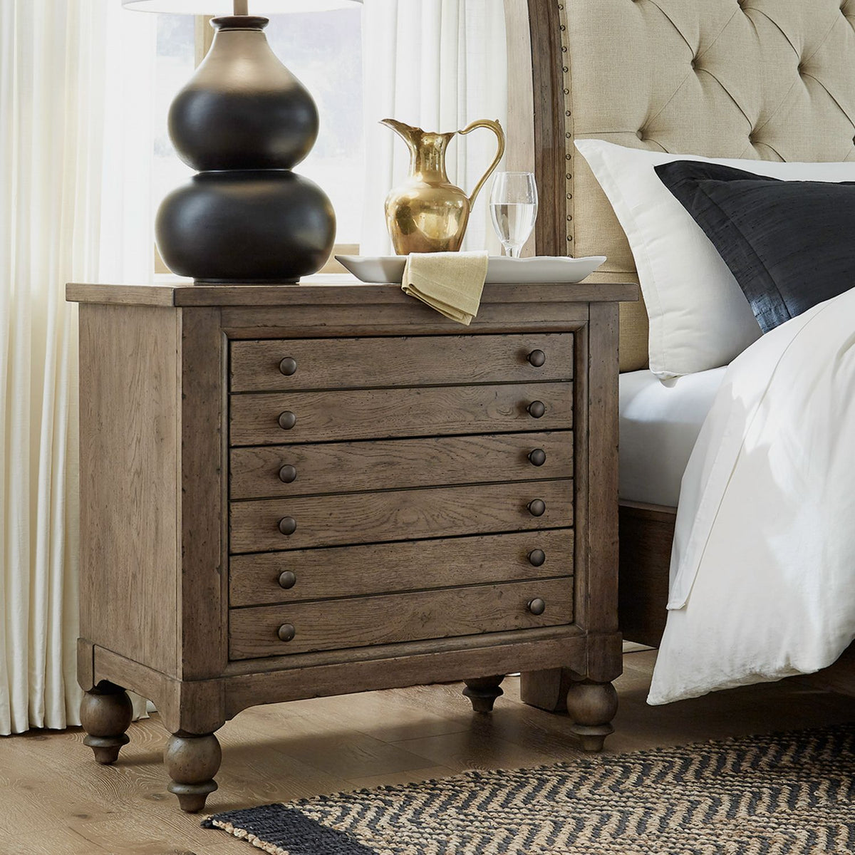 615-BR62 - Bedside Chest w/ Charging Station - Liberty Furniture