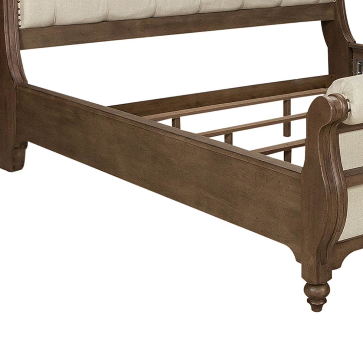 615-BR92C - Cali King Sleigh Bed Rails - Liberty Furniture