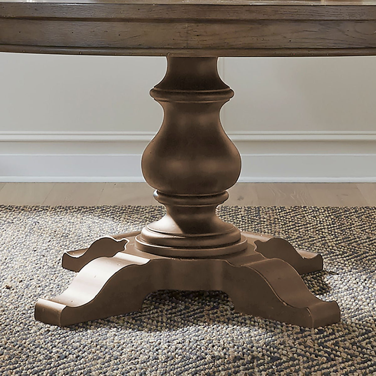 615-P6060 - Single Pedestal Table Base - Liberty Furniture