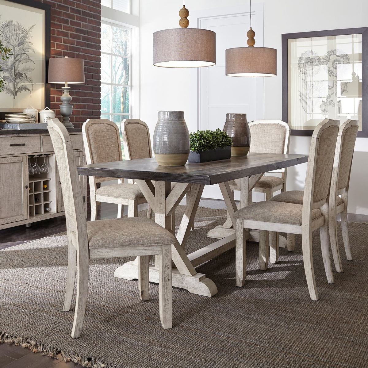 619-T3878 - Trestle Table - Liberty Furniture