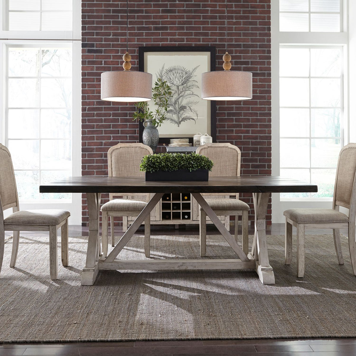 619-T3878 - Trestle Table - Liberty Furniture