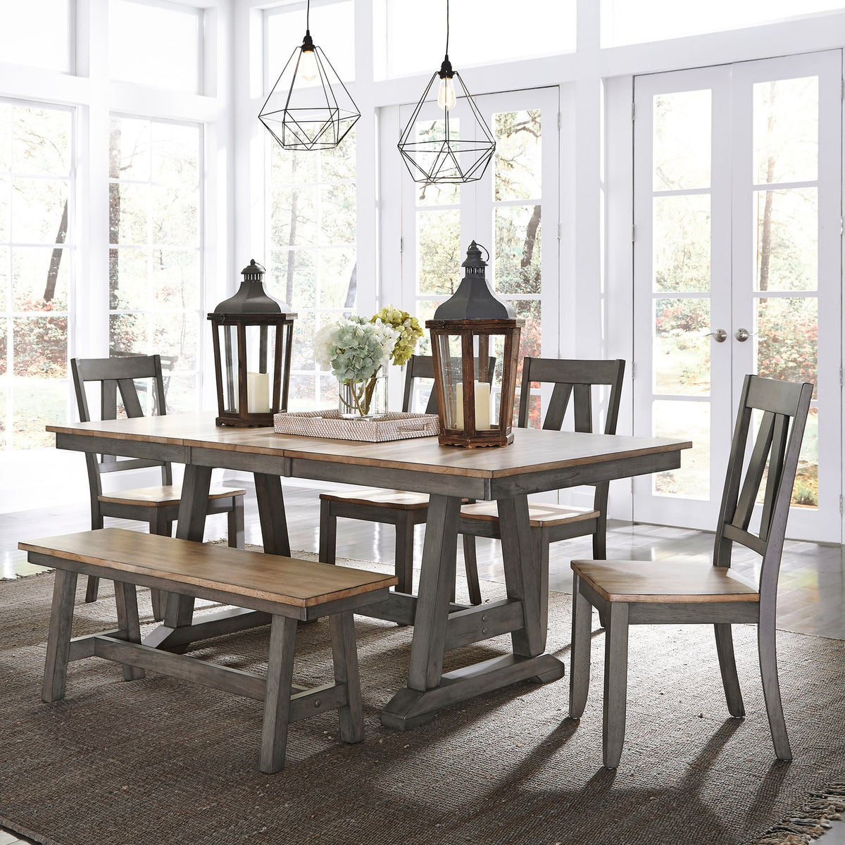 62-C9000B - Backless Bench (RTA) - Liberty Furniture