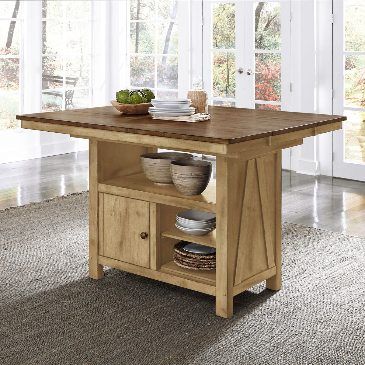 62BR-CD-GTS - Gathering Table Set - Liberty Furniture