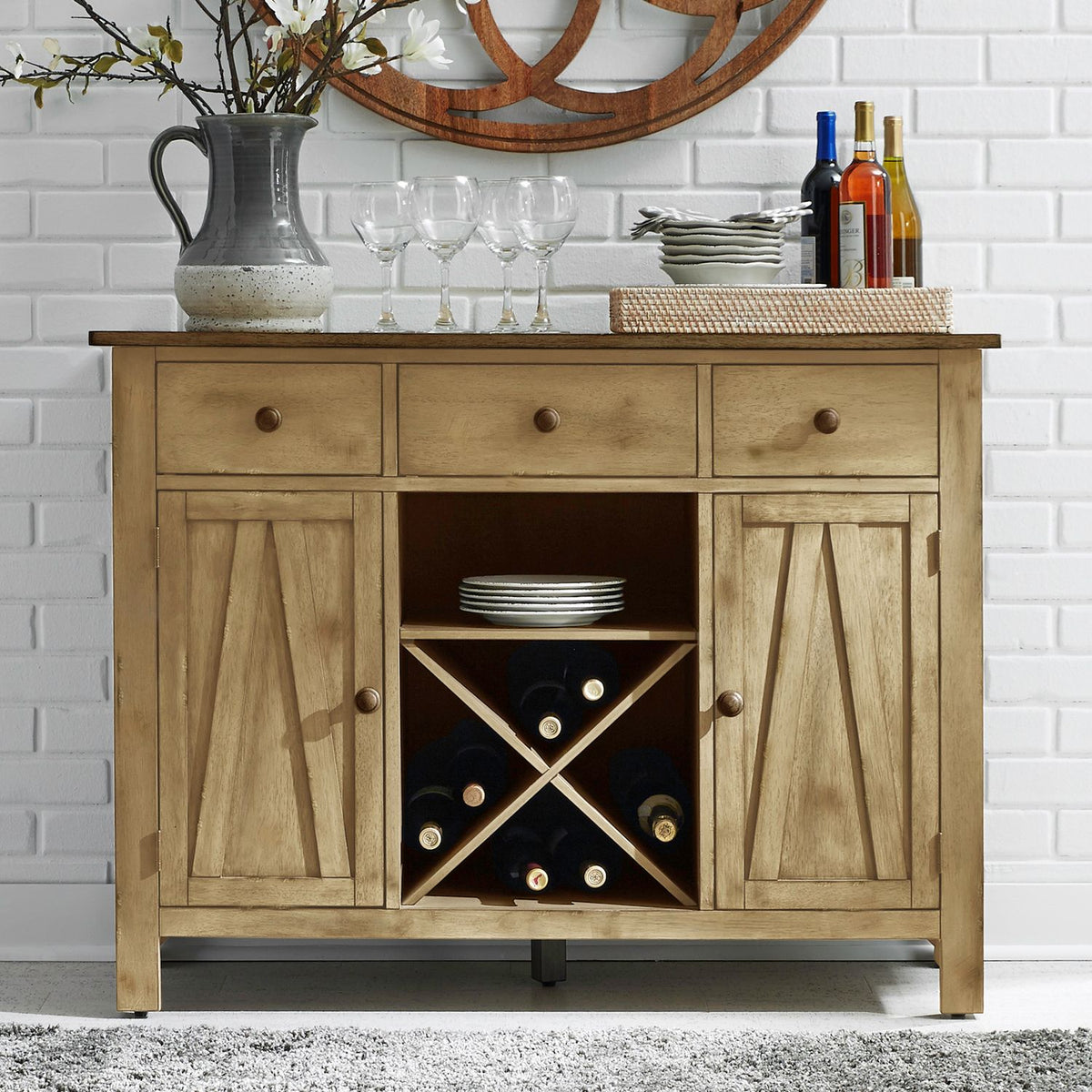 62BR-SR4836 - Server - Liberty Furniture