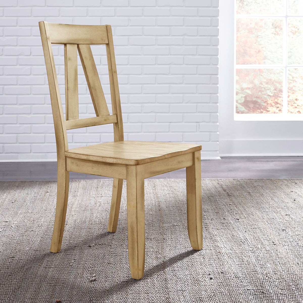 62N-C2500S - Splat Back Side Chair (RTA) - Liberty Furniture