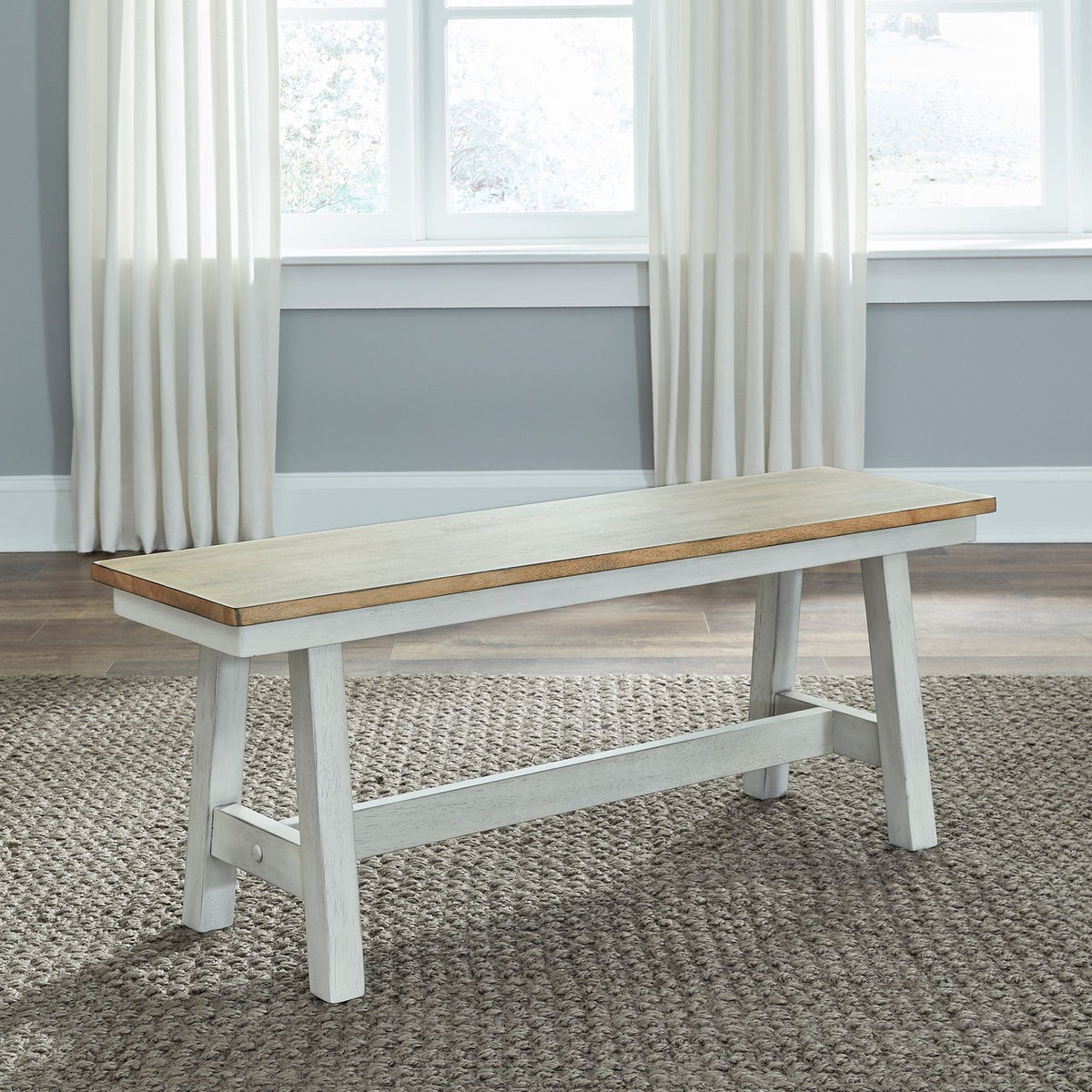 62WH-C9000B - Backless Bench (RTA) - Liberty Furniture