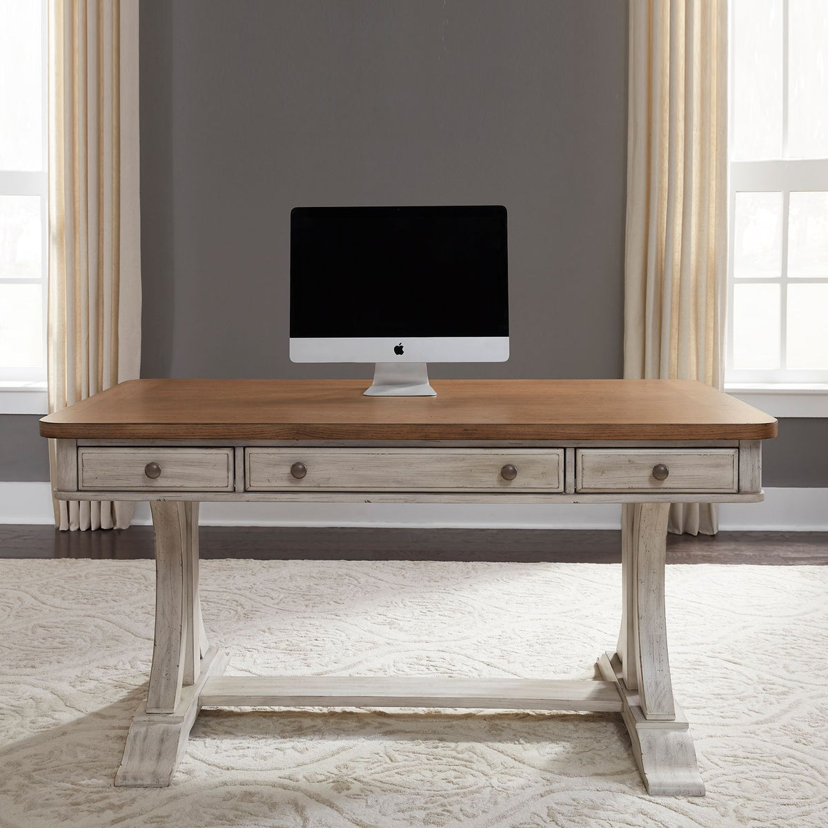 652-HO-3DH - 3 Piece Desk & Hutch Set - Liberty Furniture
