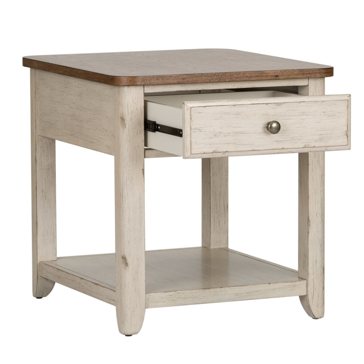 652-OT1020 - End Table with Basket - Liberty Furniture