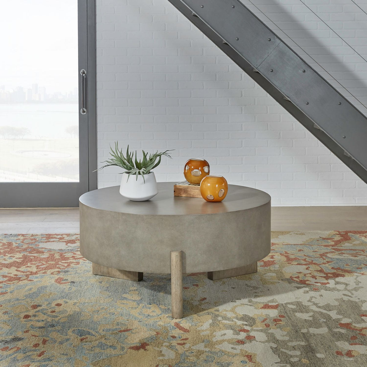 674-OT1010 - Round Cocktail Table - Liberty Furniture