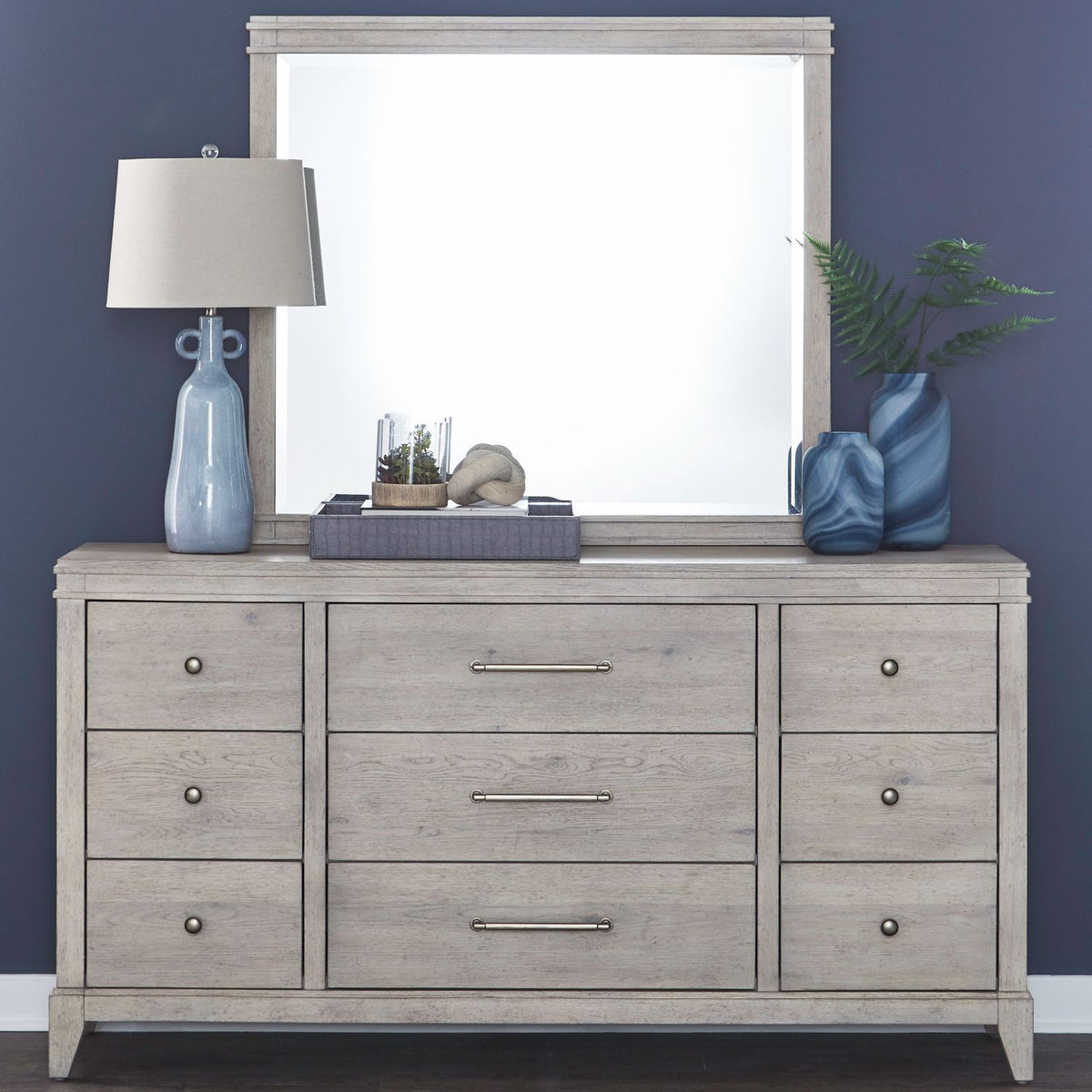 694-BR-DM - Dresser & Mirror - Liberty Furniture