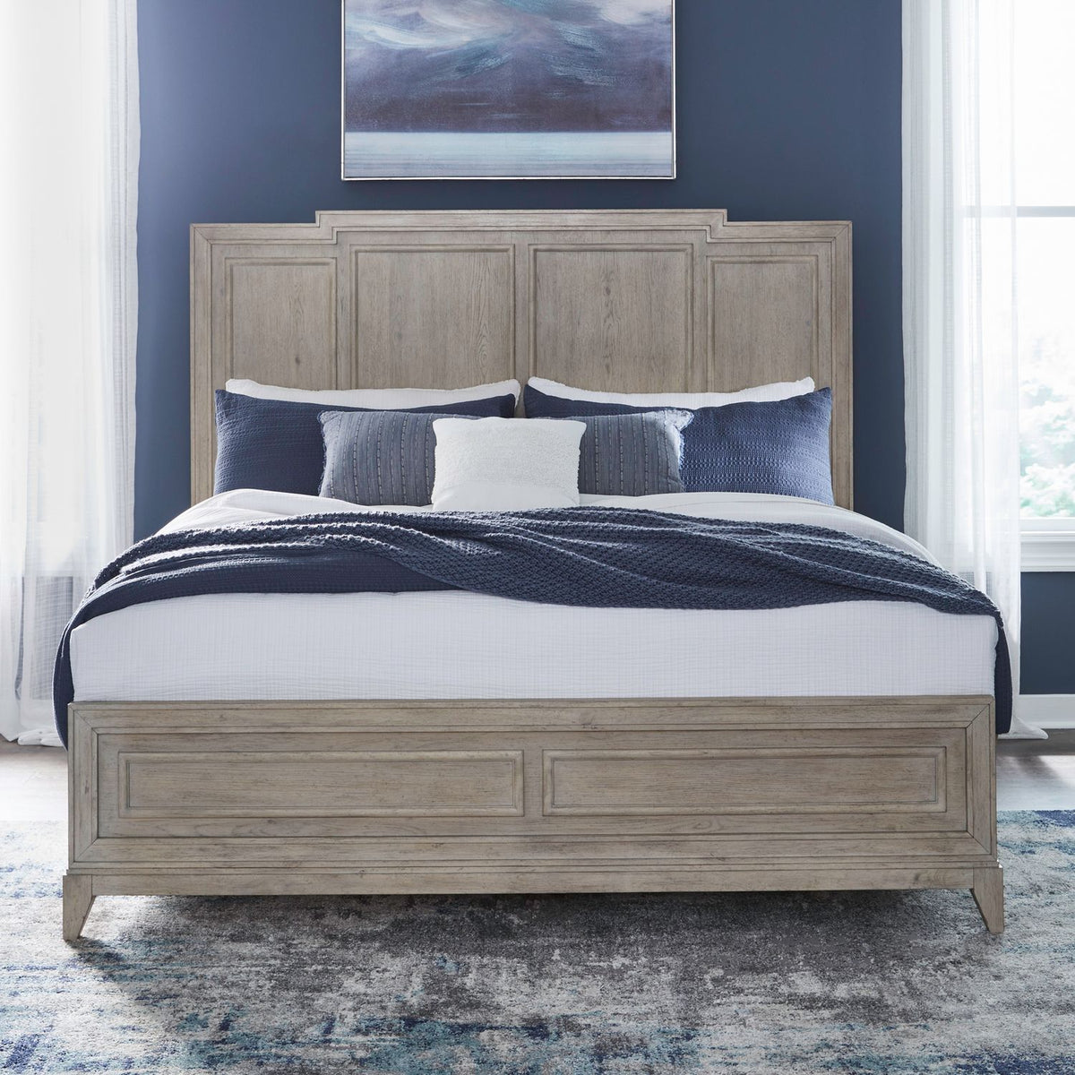 694-BR-KCPB - King California Panel Bed - Liberty Furniture
