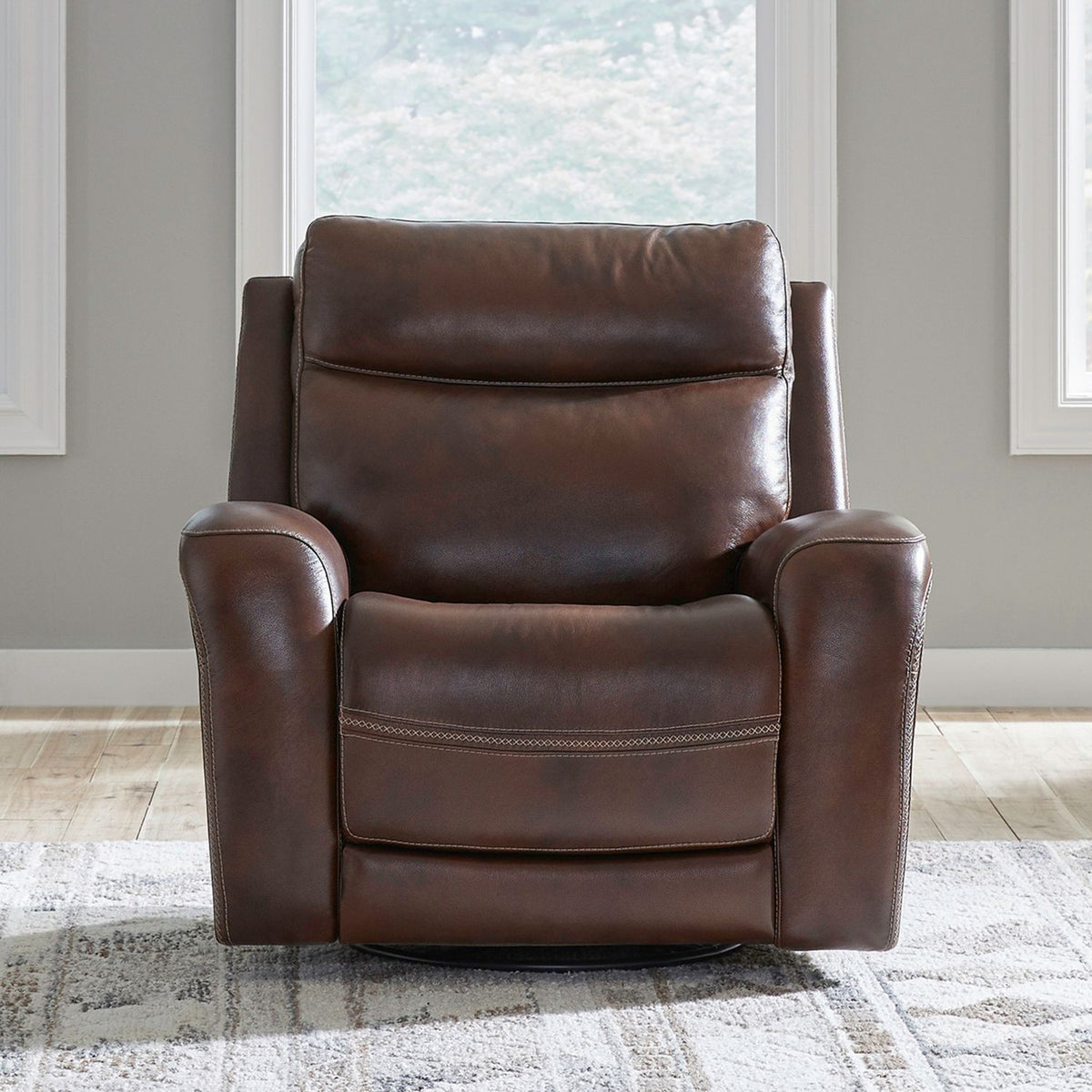 7005CG-12P - SG Recliner P2 - Cognac - Liberty Furniture