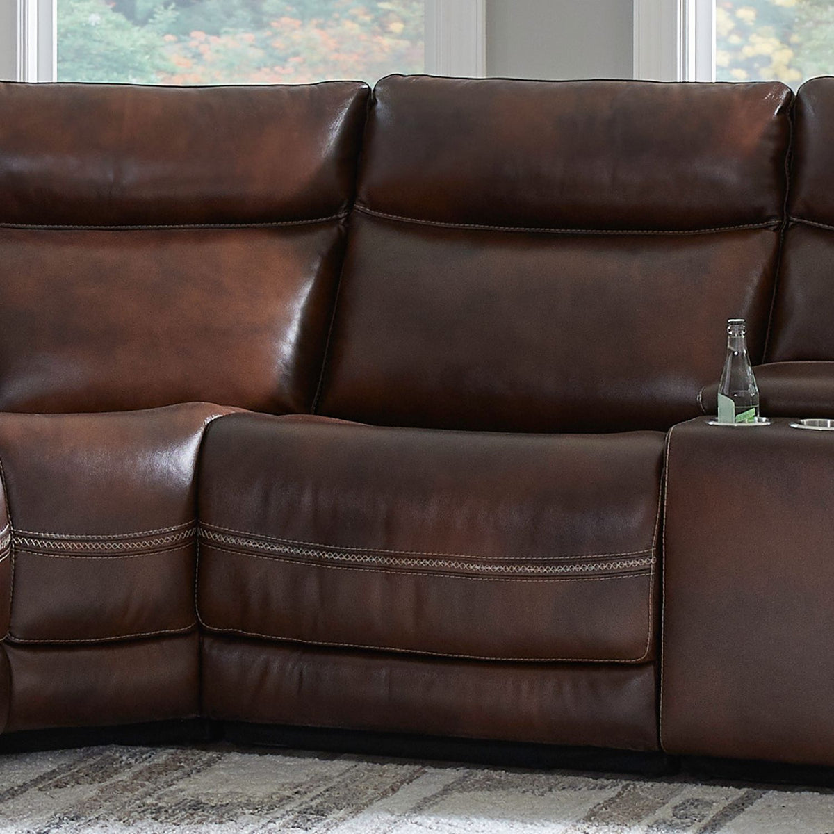 7005CG-40A - Armless Chair - Cognac - Liberty Furniture