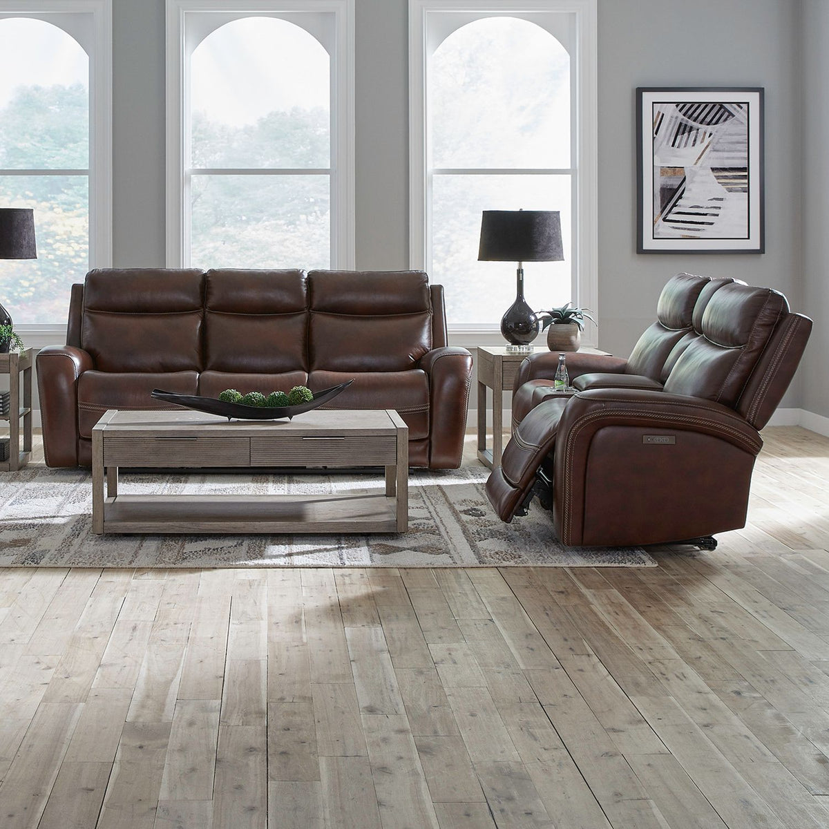 7005CG-UPH-SOLO - Sofa & Loveseat - Liberty Furniture