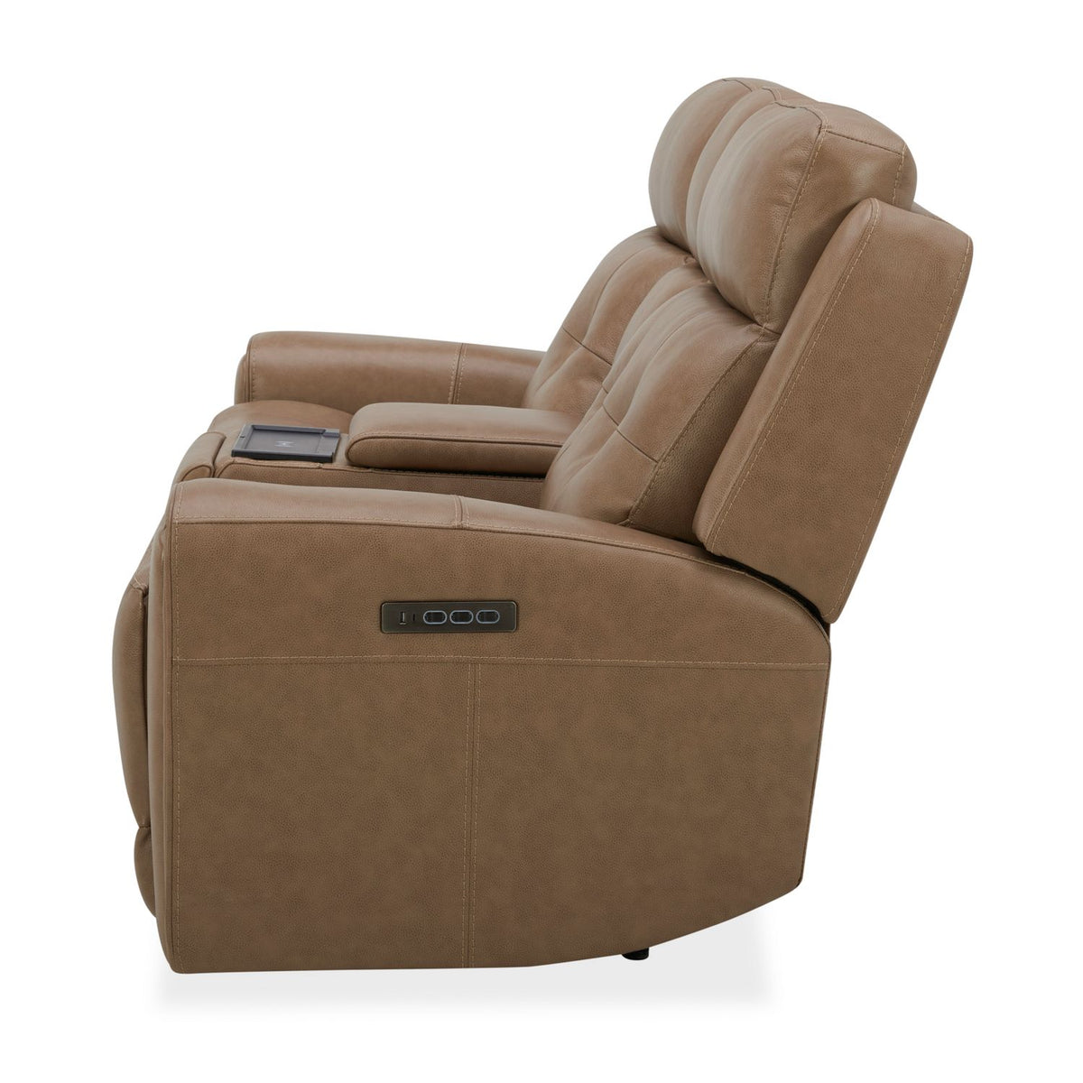 7006SN-23P - Loveseat w/Console P3 & ZG - York Sand - Liberty Furniture
