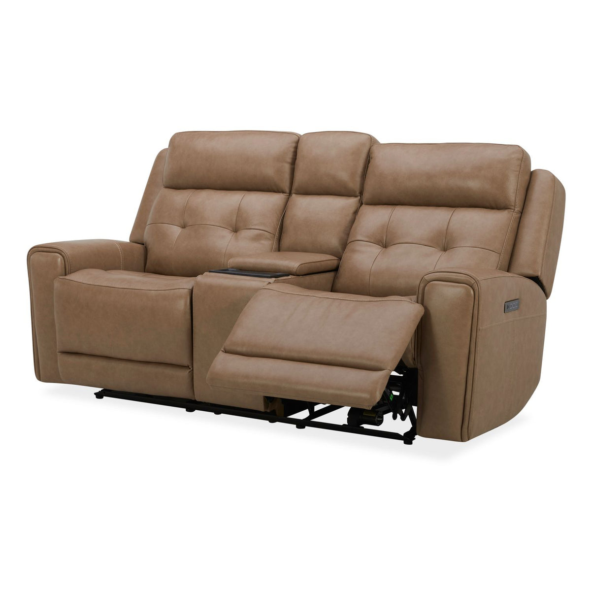 7006SN-23P - Loveseat w/Console P3 & ZG - York Sand - Liberty Furniture