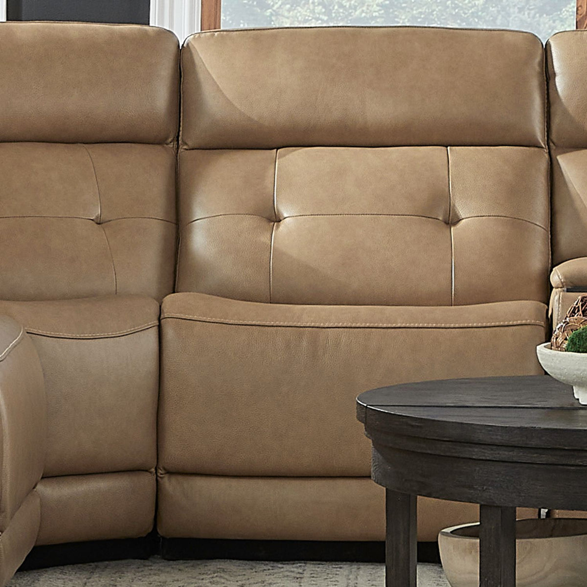 7006SN-43AP - Armless Recliner P3 & ZG - York Sand - Liberty Furniture