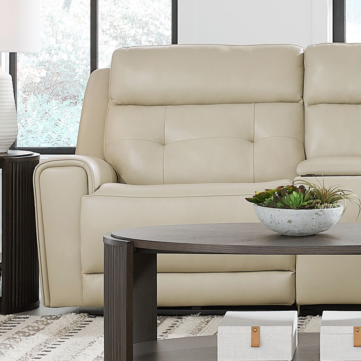 7006ST-43LP - L Arm Recliner P3 & ZG - Baja Stone - Liberty Furniture