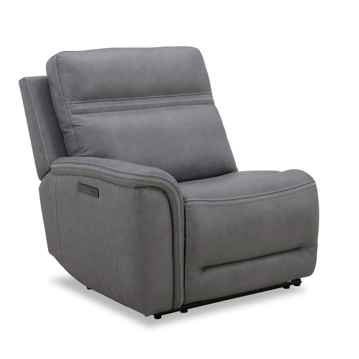 7007BG-43LP - L Arm Recliner P3 & ZG - Blue Gray - Liberty Furniture