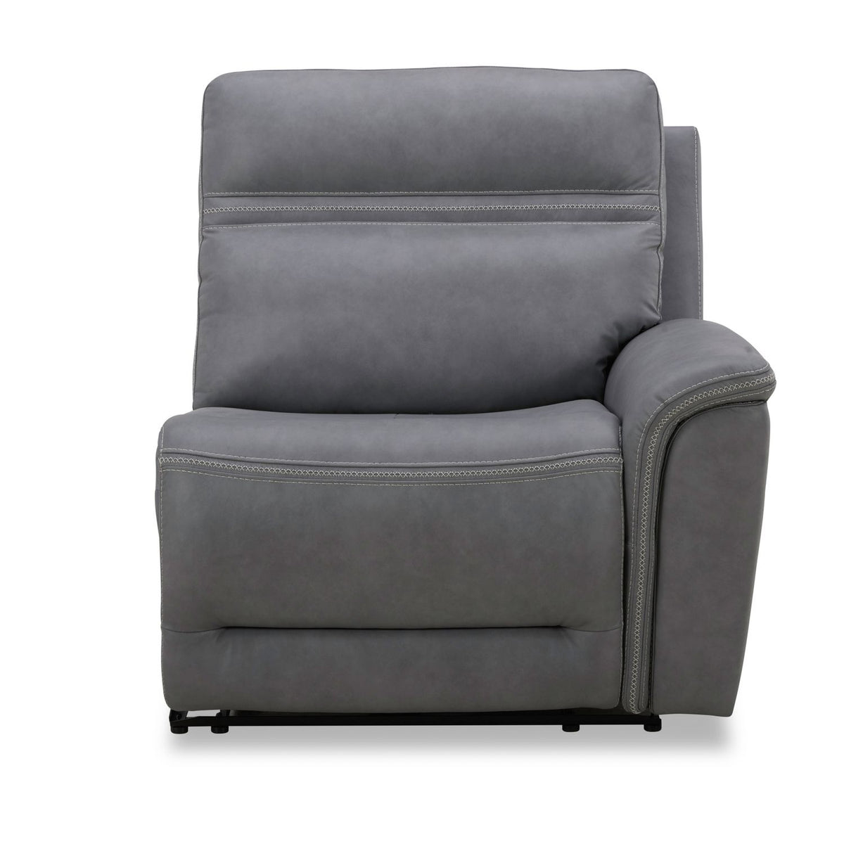 7007BG-43RP - R Arm Recliner P3 & ZG - Blue Gray - Liberty Furniture
