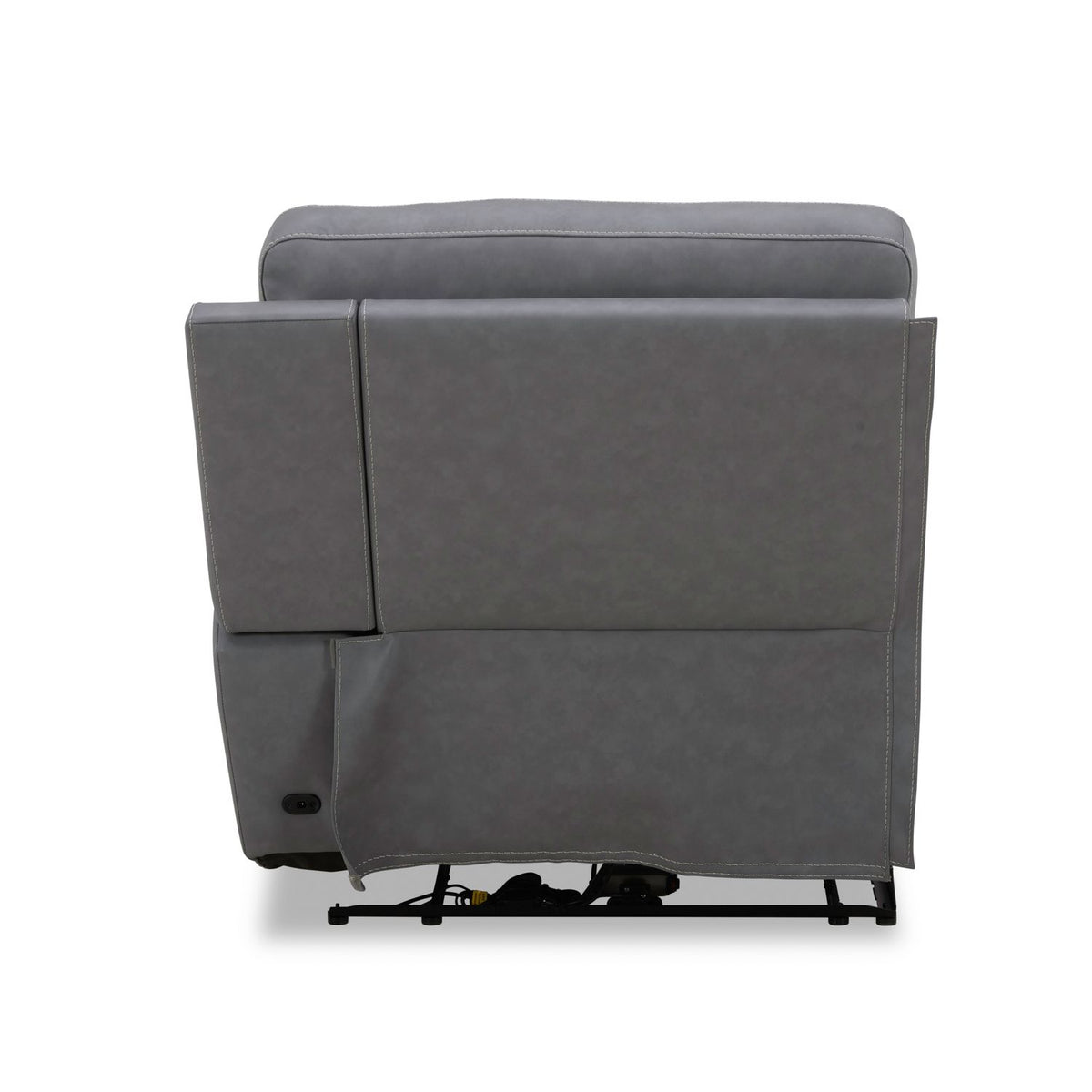 7007BG-43RP - R Arm Recliner P3 & ZG - Blue Gray - Liberty Furniture