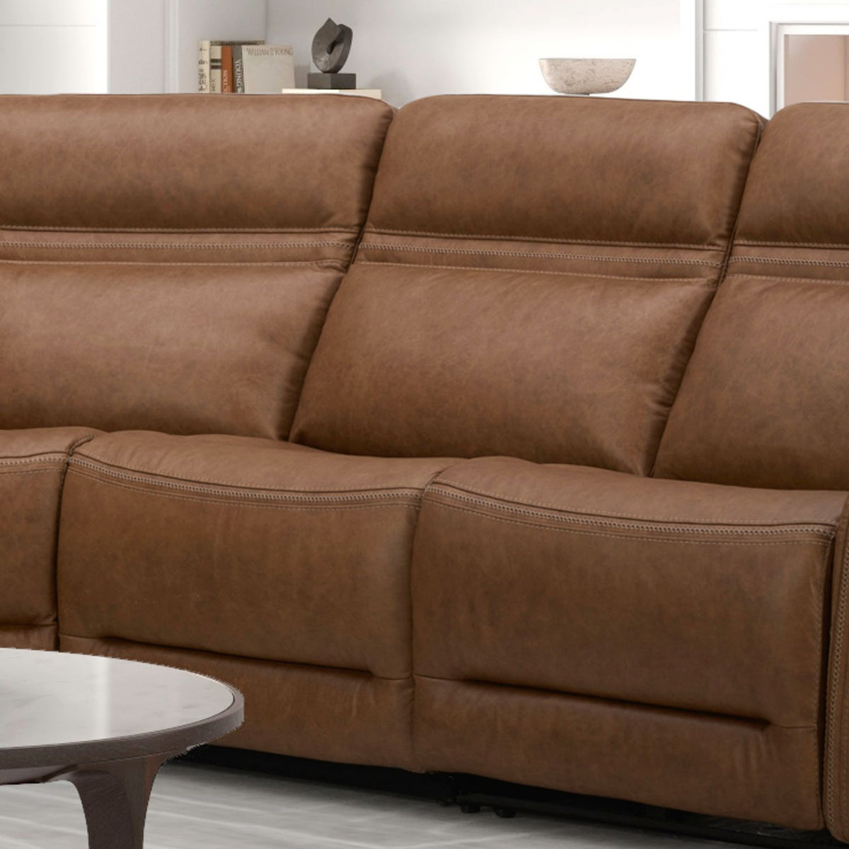 7007CM-40A - Armless Chair - Camel - Liberty Furniture