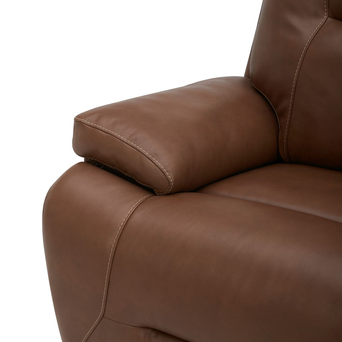7008SD-23P - Loveseat w/Console P3 & ZG - Saddle - Liberty Furniture