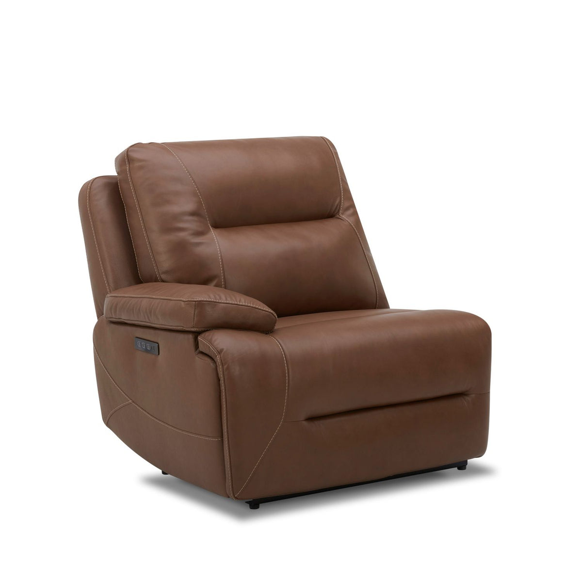 7008SD-43LP - L Arm Recliner P3 & ZG - Saddle - Liberty Furniture