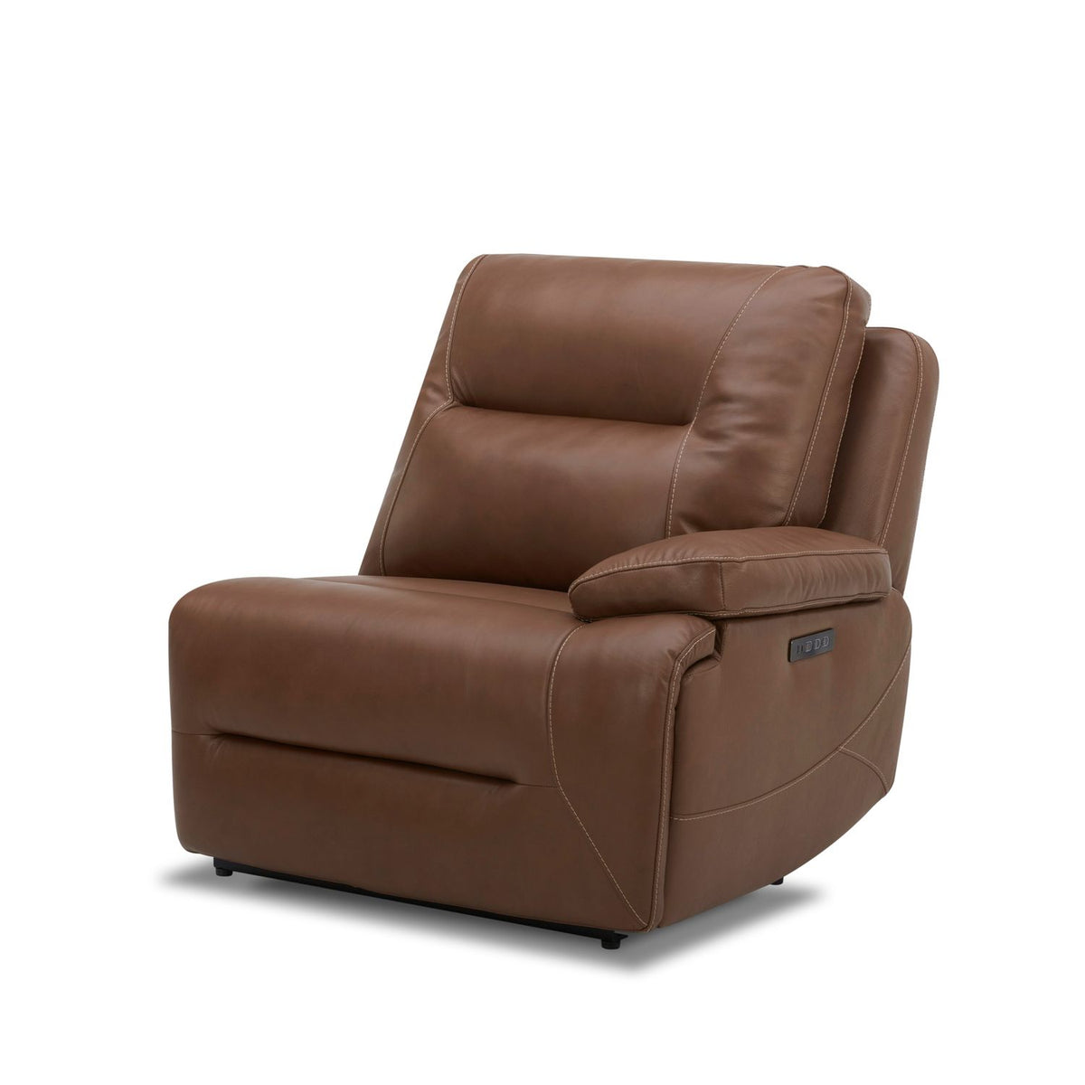 7008SD-43RP - R Arm Recliner P3 & ZG - Saddle - Liberty Furniture