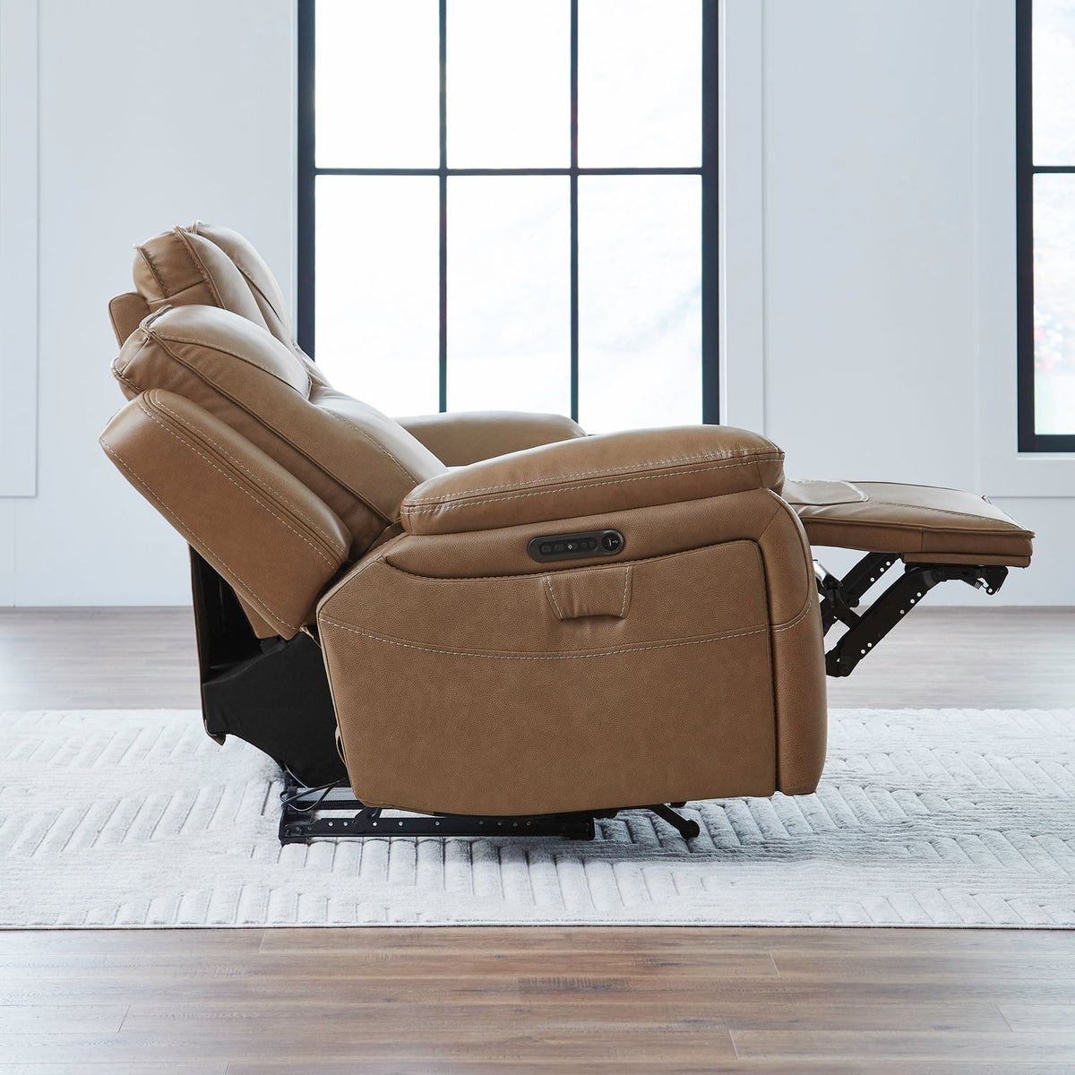 7018BU-23P - Loveseat w/ Console P3 & ZW - Liberty Furniture