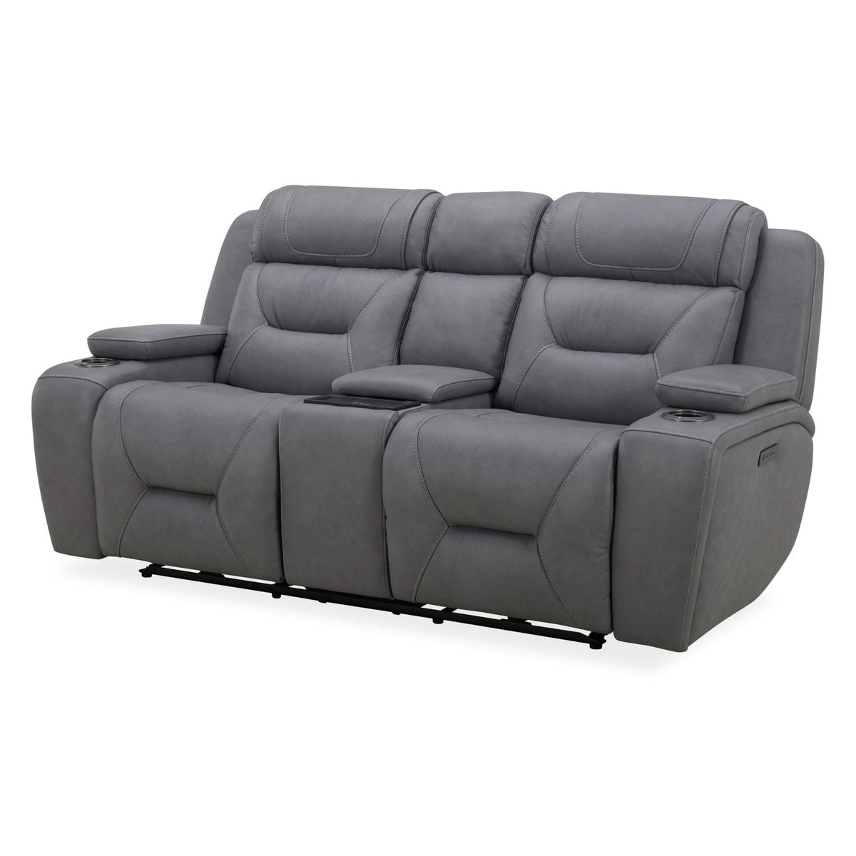 7019BG-22P - Loveseat w/ Console P2 & ZG - Liberty Furniture