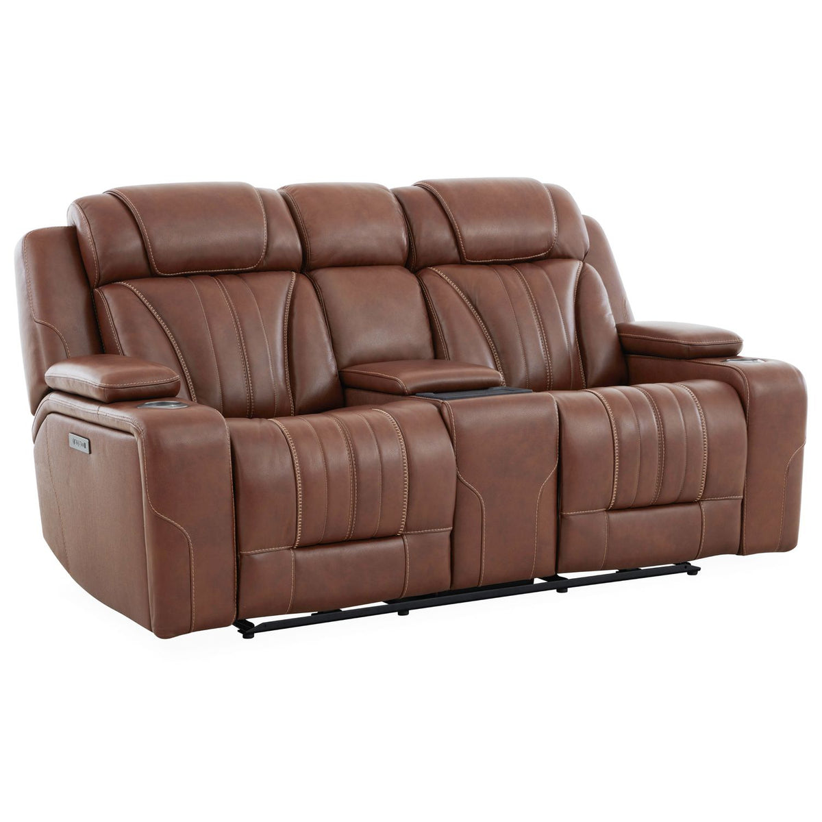7020CN-22P - Loveseat w/ Console P2 & ZG - Liberty Furniture