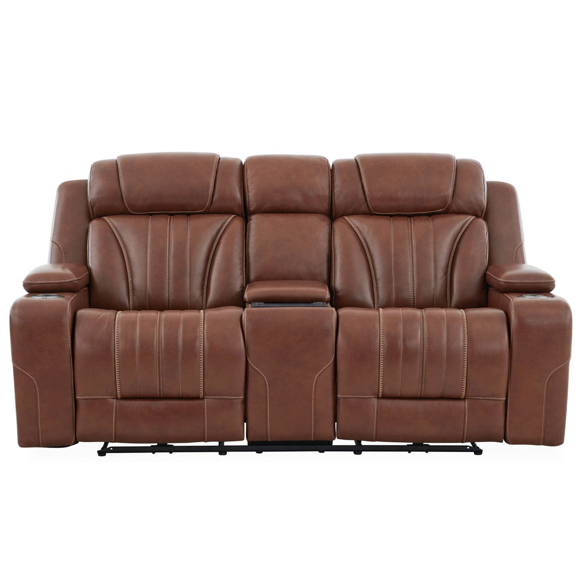 7020CN-22P - Loveseat w/ Console P2 & ZG - Liberty Furniture